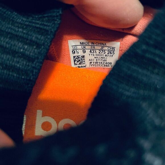 XLNT Adidas Primeknit Ultra Boost Black Ink BY2566 9.5 US 43 1/3 EUR - Picture 13 of 13